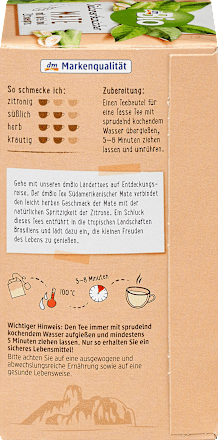 Kräutertee Südamerikanischer Mate (20 Beutel) dmBio