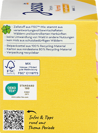 Tampons Normal mit Applikator Jessa