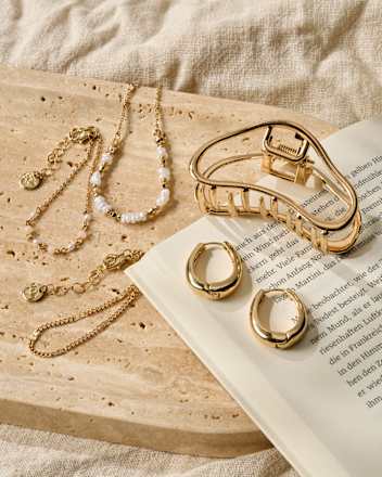 Creolen, Gold-Optik ebelin
