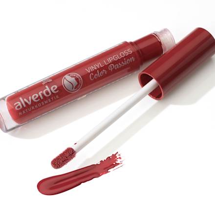 Lipgloss Vinyl Color Passion 40 alverde NATURKOSMETIK