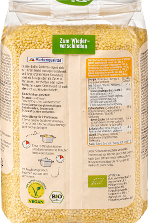 Miglio dorato decorticato BIO dmBio