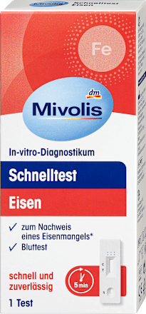 Hitri test za ugotavljanje pomanjkanja železa Mivolis