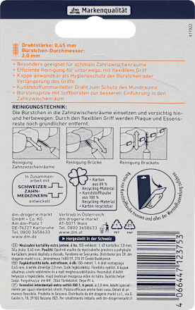 mezizubní kartáček extra jemný vel. 1 Dontodent