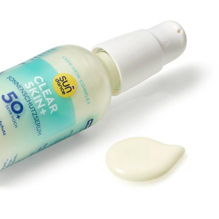 Siero viso Clear Skin+ con SPF50+ sundance