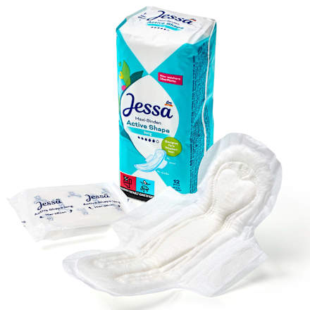 Podpaski maxi Active Shape długie Jessa