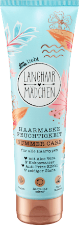 Haarmaske Feuchtigkeit Summer Care Langhaarmädchen