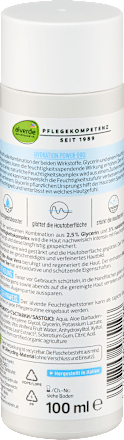 hydratační toner Natural Expert alverde NATURKOSMETIK