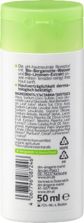 sprchový gel bio máta & bio bergamot alverde NATURKOSMETIK