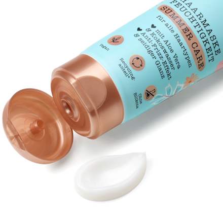 Haarmaske Feuchtigkeit Summer Care Langhaarmädchen