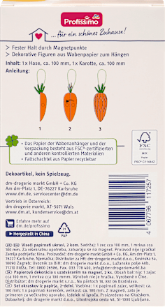 Wabenanhänger aus Papier Profissimo