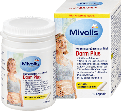 Supliment alimentar cu vitamine și bacterii lactice Mivolis