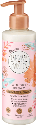 Haarkur Air Dry Cream Summer Care Langhaarmädchen