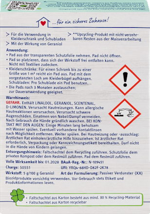 Kleidermottenpads Profissimo