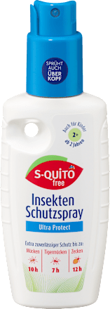 Szúnyog- és kullancsriasztó aeroszol Ultra Protect S-QUiTO free