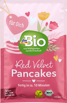 Backmischung Red Velvet Pancakes dmBio