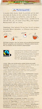 Bio zeliščni čaj rooibos z vaniljo (20 × 1,5 g) dmBio