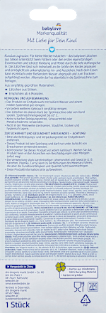 Śliniak silikonowy babylove