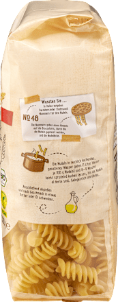 Nudeln Spirelli aus Hartweizen dmBio
