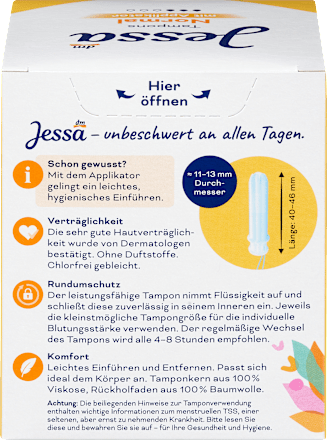 Assorbenti interni con applicatore, Normal Jessa