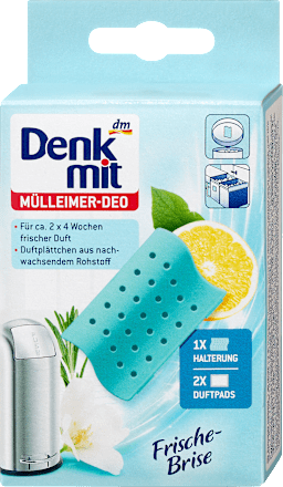 DenkmitMülleimer-Deo Frische Brise, 2 St