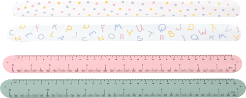 Schnapparmband Lineal Buchstaben Paradies