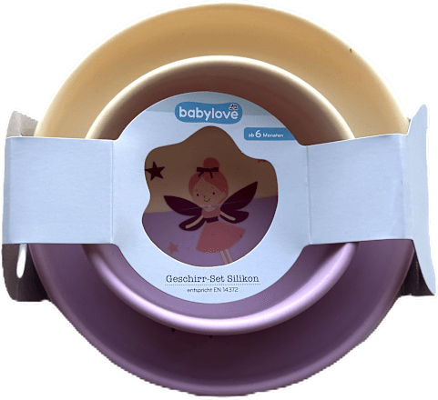 Silikonski set posuđa za djecu babylove
