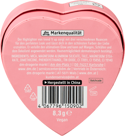 Highlighter Love’s Luminescence Colorful Love trend !t up