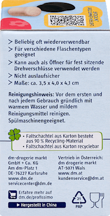 Flaschendeckel aus Silikon Sommerliebe Profissimo