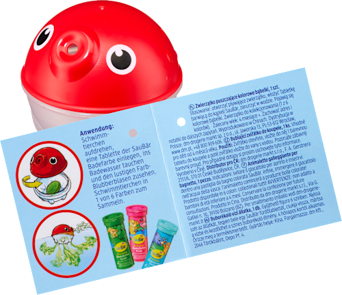 Schwimmtierchen blubbernd SauBär