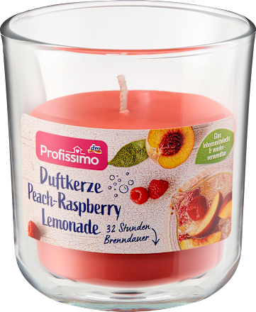 Duftkerze im Glas Peach-Raspberry Lemonade  Profissimo
