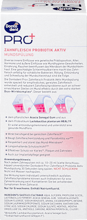 Mundspülung PRO+ Zahnfleisch Probiotik Aktiv  Dontodent PRO+