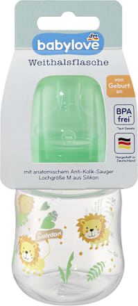 Biberon con collo ampio assort. babylove