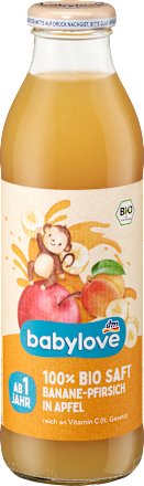 Voćni sok - banana, breskva i jabuka babylove