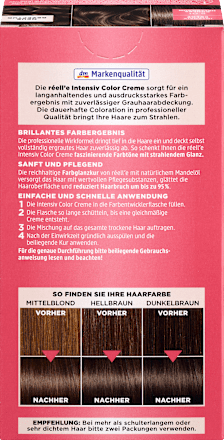 Intensiv color creme boja za kosu - hladno svetlo braon 5.01 réell‘e