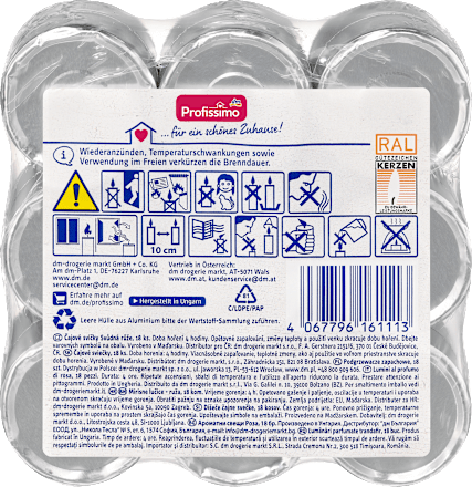 Duftlichter verführerische Rose Alu Profissimo