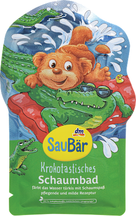 Pena do kúpeľa Krokotastisch - tyrkysová SauBär