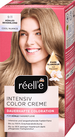 barva na vlasy Intensiv Color Creme, 9.11 studená beige blond réell‘e