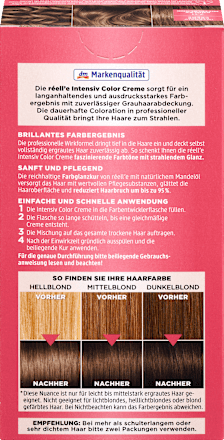Haarfarbe 7.11 Kühles Mittelblond réell‘e