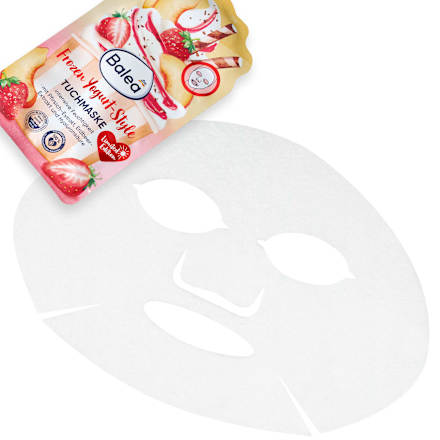 Textilná pleťová maska Frozen Yogurt-Style Balea