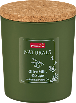 Duftkerze im Glas Olive Milk & Sage Profissimo