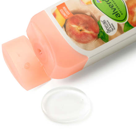 sprchový gel bio broskev a bio bazalka alverde NATURKOSMETIK