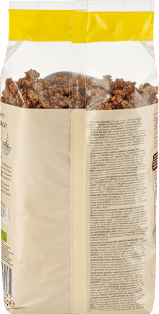 Bio hrustljavi pečeni muesli z mlečno čokolado - maxi pakiranje dmBio