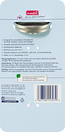 Grillthermometer Sommerliebe Profissimo