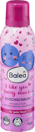 I like you berry much pjena za tuširanje Balea