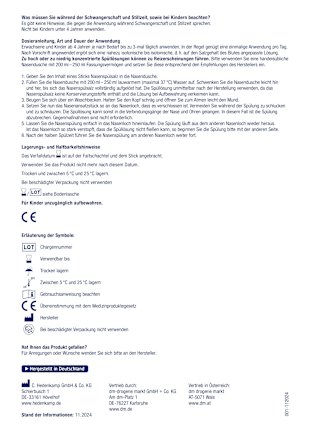 Sale per lavaggi nasali Mivolis