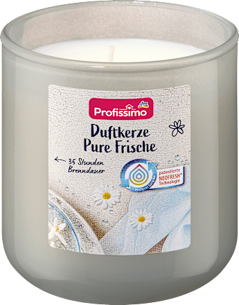Duftkerze im Glas Pure Frische Profissimo