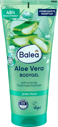 Osviežujúci telový gél s 90 % Aloe vera Balea