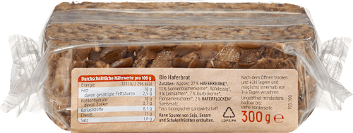 Bio zabkenyér magvakkal dmBio