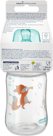 Butelka z szeroką szyjką 280ml babylove