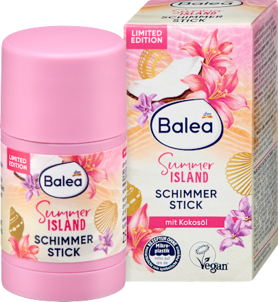 Bronzer v tyčinke s trblietkami Summer Island Balea